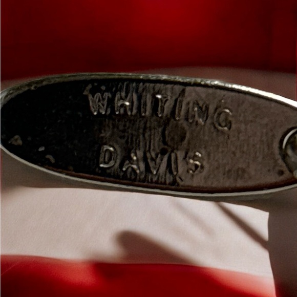 Whiting & Davis Silver Tone Linked Chain Necklace 25” - Picture 4 of 7